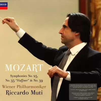 LP - W. A. Mozart – Sinfonias Nº 25, 35 e 39