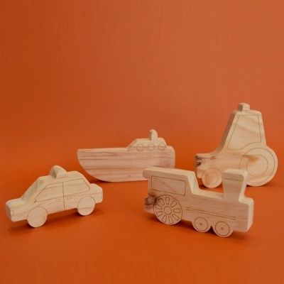 Wood Toys "Transportes"
