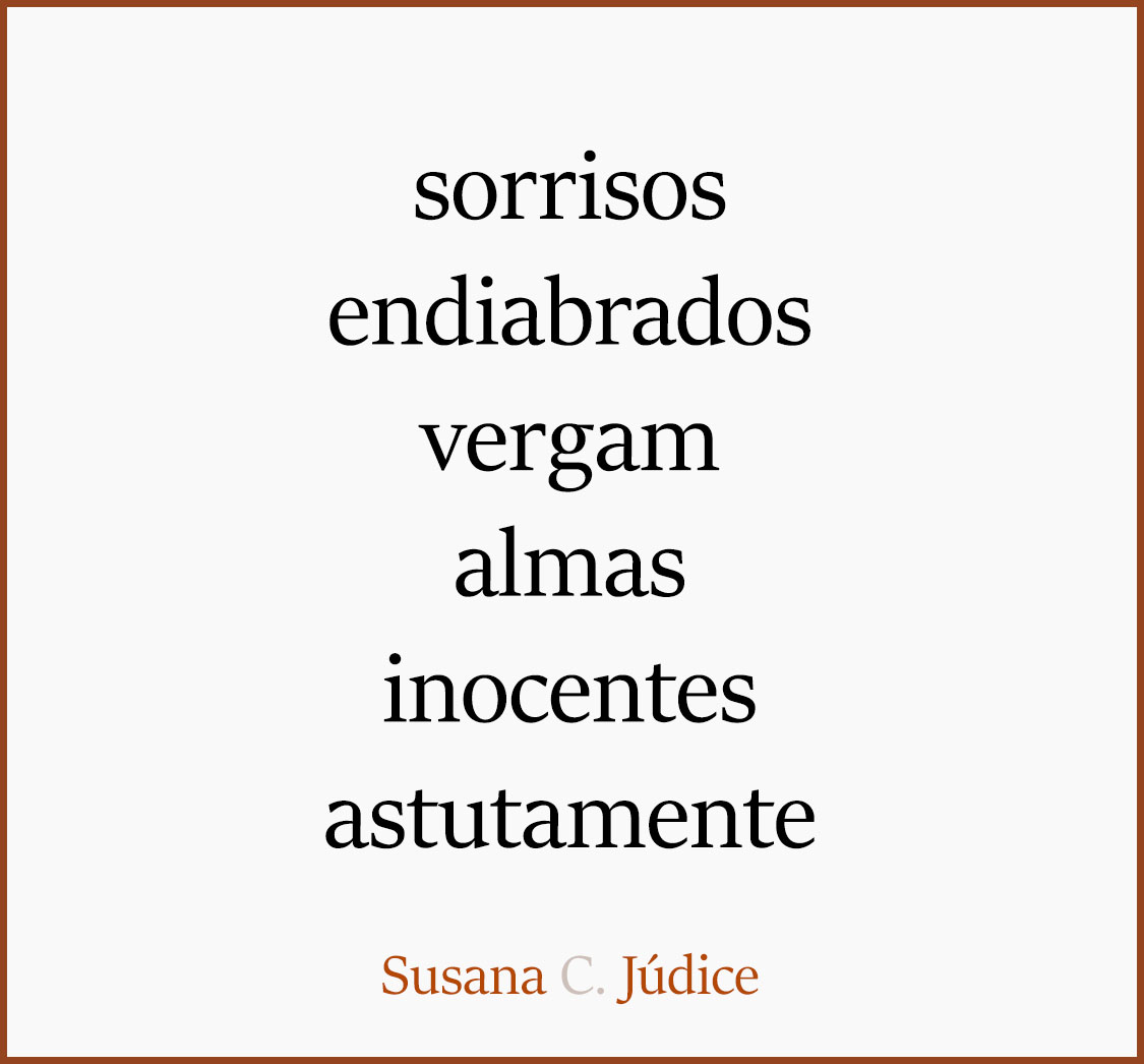 Poesia Aldravista, um novo rumo que estou a adorar. Texto tipográfico com palavras poéticas em fundo branco