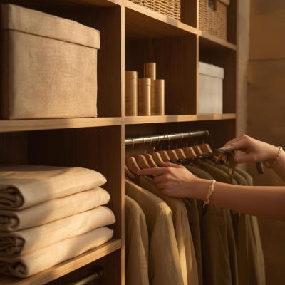 Organização de Closet