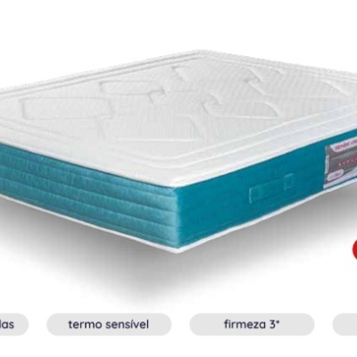 Ergoflex Colchão Molas Ensacadas Viscoelástico Sense Visco Ergoflex Colchão Molas Ensacadas Viscoelástico Sense Visco