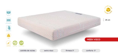 Ergoflex Colchão Viscoelástico Meek Visco