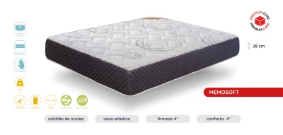 Ergoflex Colchão Viscoelástico Memosoft