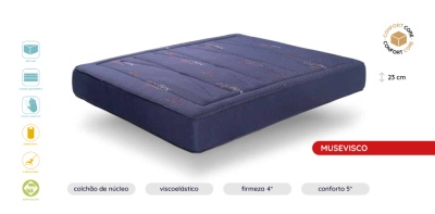 Ergoflex Colchão Viscoelástico Musevisco