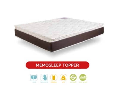 Ergoflex Colchão Viscoelástico Memosleep Topper