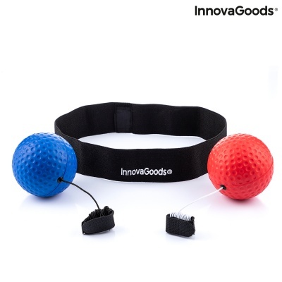 Conjunto de Bolas de Treino e Reflexos Balxing InnovaGoods