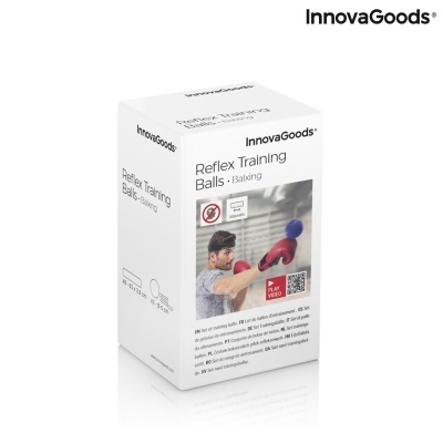 Conjunto de Bolas de Treino e Reflexos Balxing InnovaGoods
