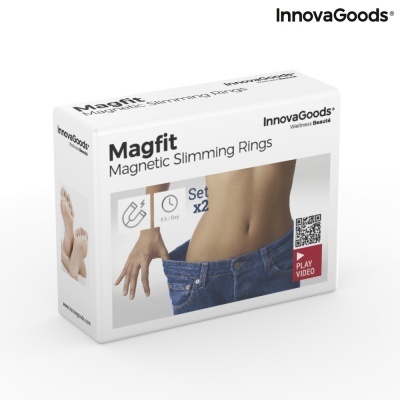 Anéis Adelgaçantes Magnéticos Magfit InnovaGoods 2 Unidades