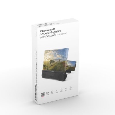 Ampliador de Ecrã para Telemóveis com Altifalante Recarregável Screenier InnovaGoods