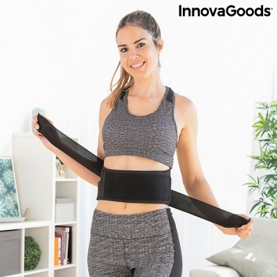 Faixa Térmica Corretora com Imanes de Turmalina Tourmabelt InnovaGoods