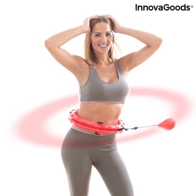 Aro de Fitness Inteligente Ajustável com Peso Fittehoop InnovaGoods