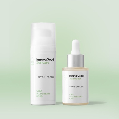 Pack Duplo de Hidratação Facial CBD InnovaGoods