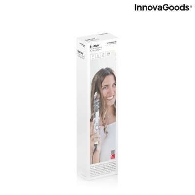 Ferro de Ondulação Espiral de Cerâmica Spihair InnovaGoods