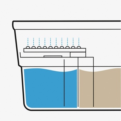 Mopa Giratória com Limpeza Automática e Balde de Separação Selimop InnovaGoods