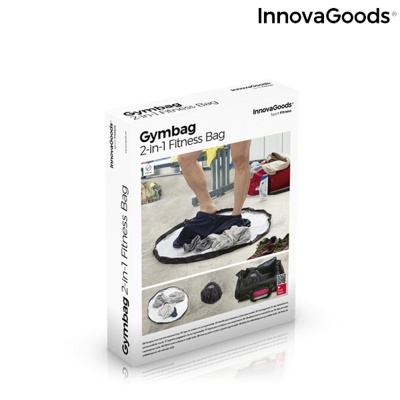 Tapete para vestiário e saco impermeável 2 em 1 Gymbag InnovaGoods