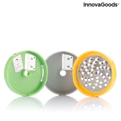 Cortador de Legumes em Espiral e Ralador com Receitas Vigizer InnovaGoods