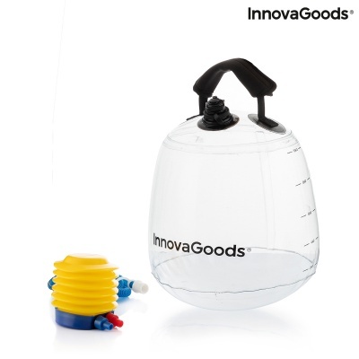 Peso Russo de Água para Treino Fitness com Guia de Exercícios Fibell InnovaGoods