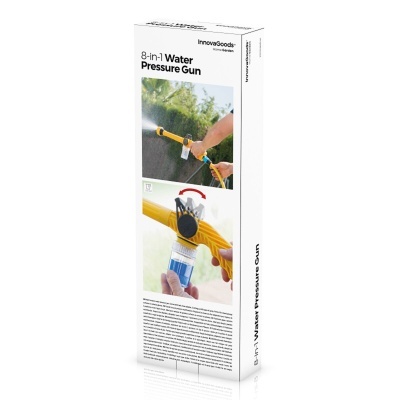 Pistola de Água de Alta Pressão 8 em 1 com Tanque Forzater InnovaGoods
