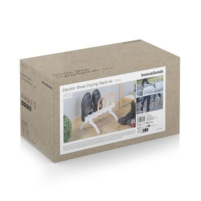 Estendal Secador Elétrico de Calçado Droe InnovaGoods 40 W 2 pares