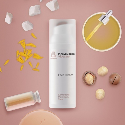 Creme Facial Hidratante Kombucha Vibecare InnovaGoods 50 ml
