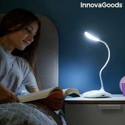 Lâmpada de Mesa Tátil Recarregável LED Lum2Go InnovaGoods