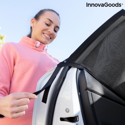 Sombra para o Automóvel UVlock InnovaGoods Pack de 2 uds
