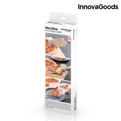 Cortador de Pizza 4-in-1 Nice Slice InnovaGoods