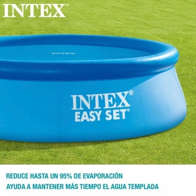 Cobertura de Piscina Intex 28010 Redondo Solar Ø 244 cm