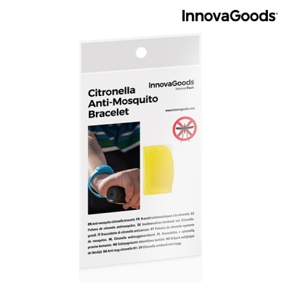 Pulseira Antimosquitos de Citronela InnovaGoods
