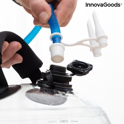 Peso Russo de Água para Treino Fitness com Guia de Exercícios Fibell InnovaGoods