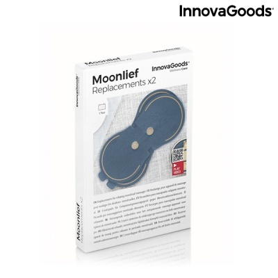 Parches de Reposição para Massajador Relaxante Menstrual Moonlief InnovaGoods (Pack de 2)