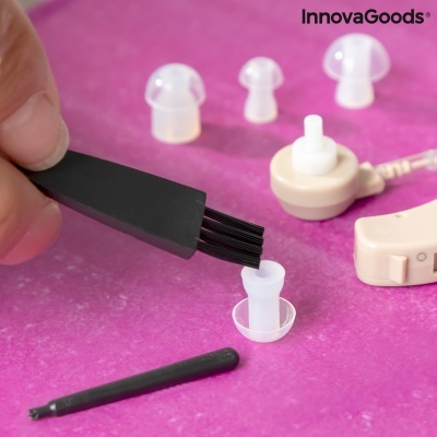 Acessórios de cuidados pessoais em plástico e silicone com texto InnovaGoods
