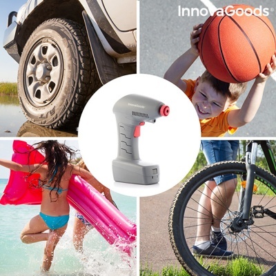 Compressor de Ar Portátil com LED Airpro+ InnovaGoods