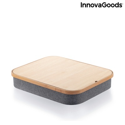 Mesa para Portátil com Bandeja de Armazenamento Larage InnovaGoods
