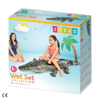 Figura Insuflável para Piscina Intex Siva _227926 Crocodilo