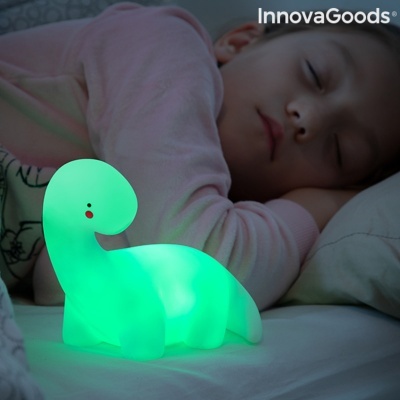 Lâmpada de Dinossauro LED Colorida Lightosaurus InnovaGoods