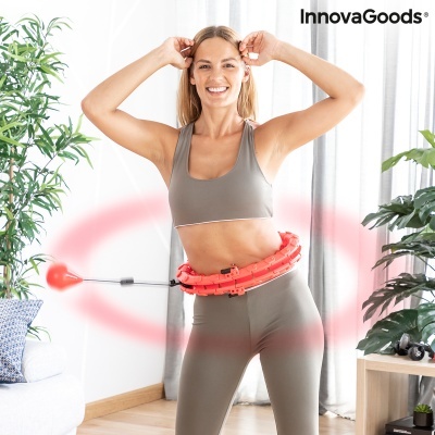 Aro de Fitness Inteligente Ajustável com Peso Fittehoop InnovaGoods