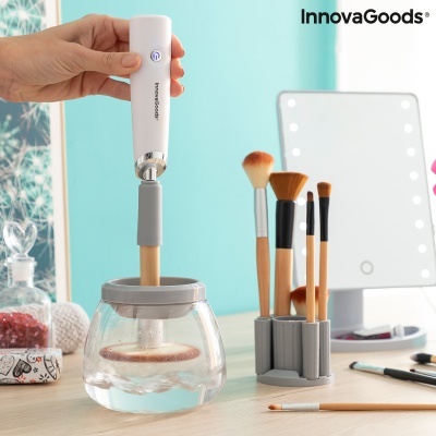 Limpador e Secador Automático de Pincéis de Maquilhagem Maklin InnovaGoods