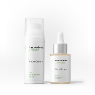 Pack Duplo de Hidratação Facial CBD InnovaGoods