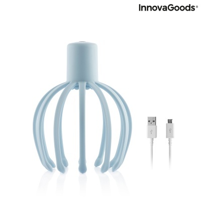 Massajador de Cabeças Recarregáveis Helax InnovaGoods