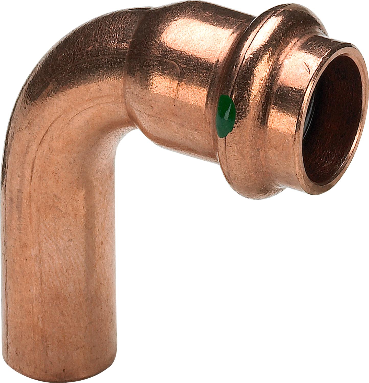 Viega 2416.1 -  Curva 90º cobre prensar MF