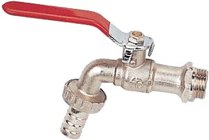 Torneira de Jardim C/ Record Porta - Tubo EH 1362