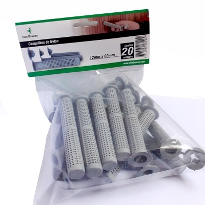 Den Braven Casquilho Nylon, para Bucha Química