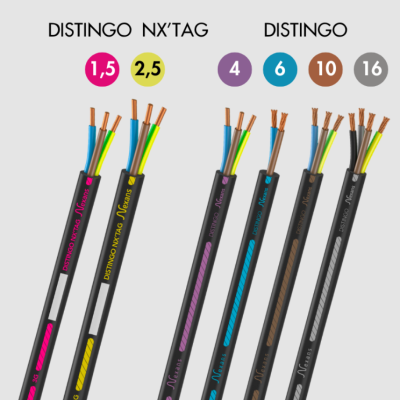 Nexans Cabo XV 5G2.5 1KV Preto ( Rolo 20mt )