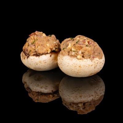 Cogumelos com Alheira