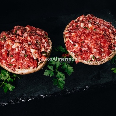 Cogumelos Recheados com Carne