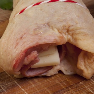 Pernas de Frango Recheadas com Queijo e Bacon