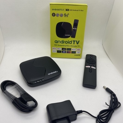 Box Android TV 10K UHD – Android 15.0 | 5G | 8GB RAM + 128GB ROM | Google TV
