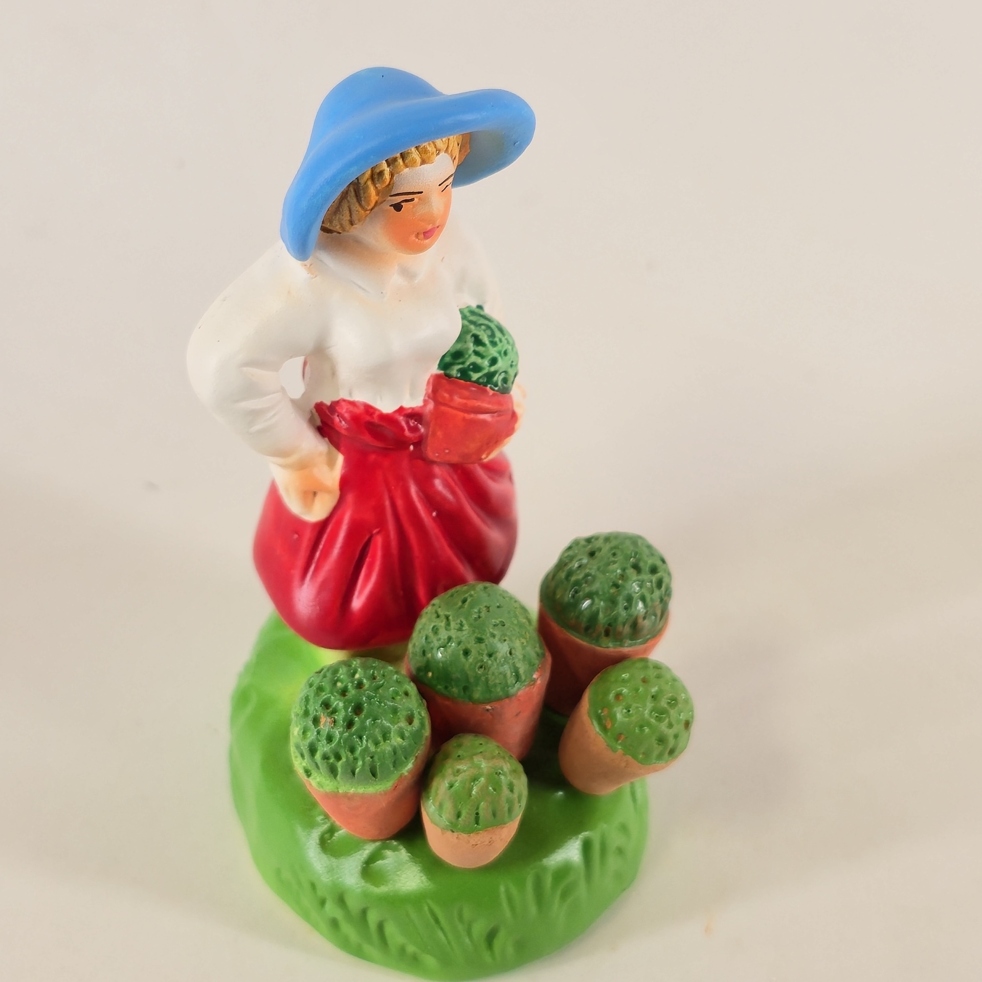 Vendedoras de Manjericos no chão