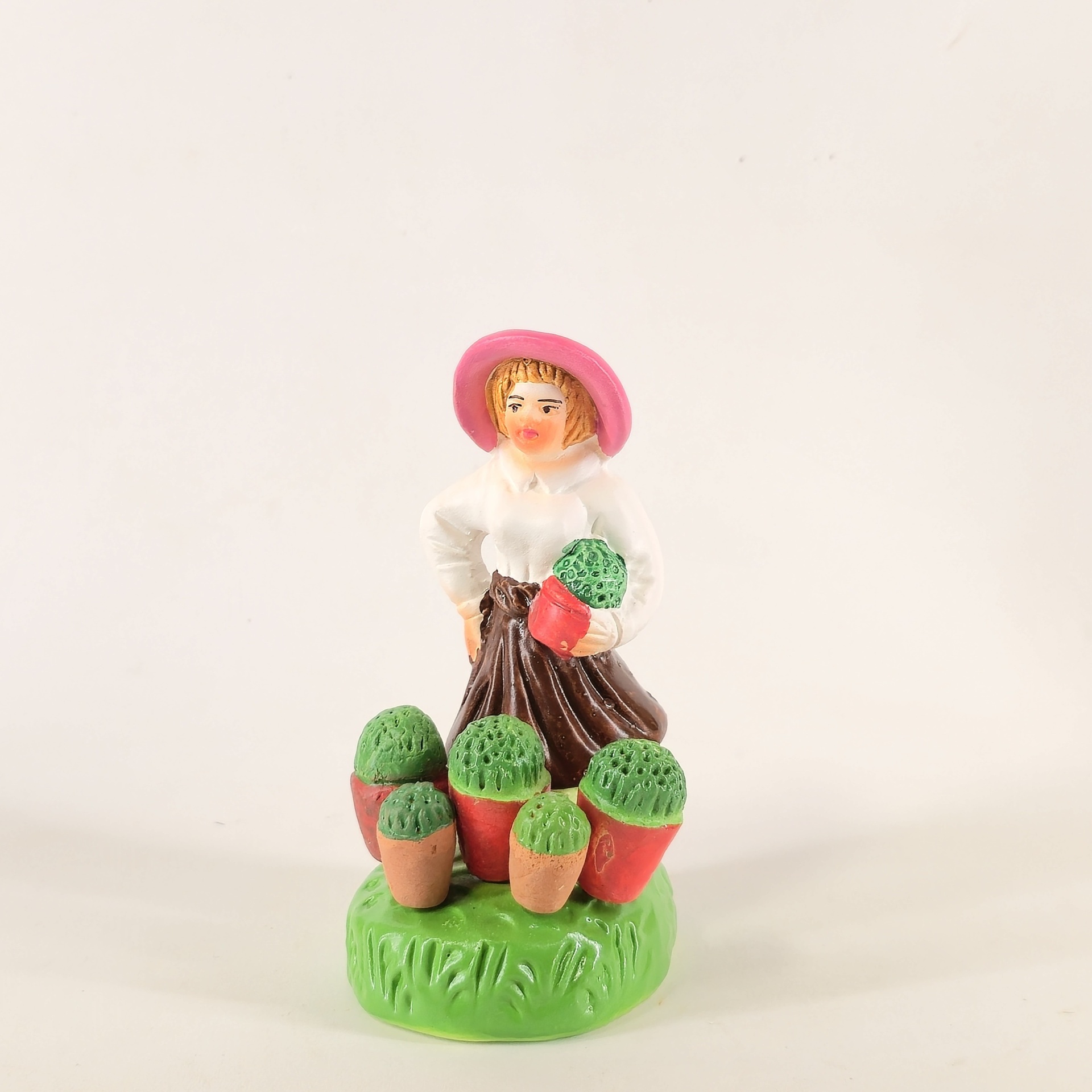 Vendedoras de Manjericos no chão